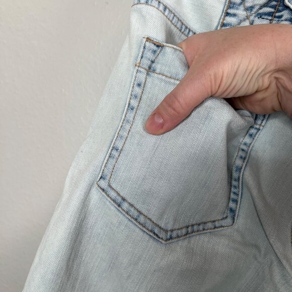 Onitsuka Tiger X Andrea Pompilio  Light Wash Cropped Jeans Size Small - Picture 7 of 15